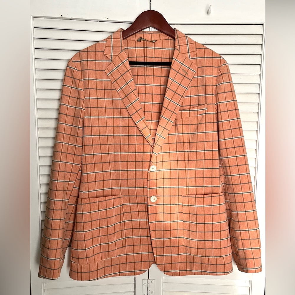 Italian Reservado checked Blazer size 52 = XL